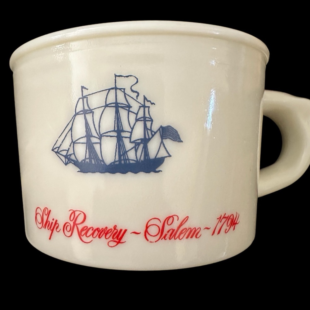 OLD SPICE Vintage Shave Mugs with Sailing Ships - Lot of 3 Mugs - Picture 5 of 12